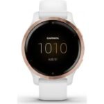 Montre sport GARMIN Venu 2S Rose Gold avec bracelet blanc – Image 3