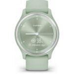 Garmin Vivomove Sport Silver Bracelet Vert d'Eau – Image 2